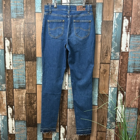 Lee 4 skinny raw pulled hem jeans - Picture 9 of 14